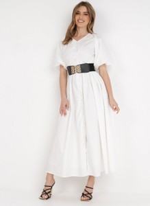 biała sukienka nuty - stylowo i modnie z Allani