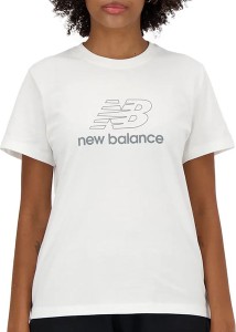 Bluzka New Balance z krótkim rękawem w sportowym stylu