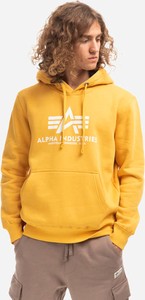 Żółta bluza Alpha Industries w młodzieżowym stylu