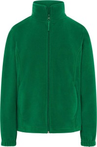 Zielona bluza JK Collection w stylu casual z polaru