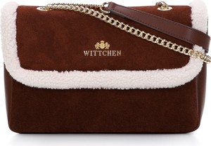 Brązowa torebka Wittchen na ramię pikowana