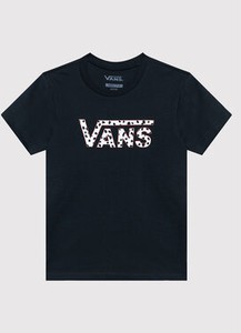 Czarna koszulka dziecięca Vans dla chłopców