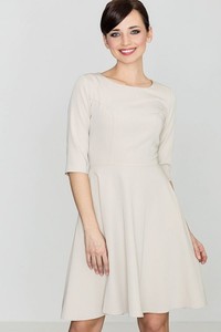 Sukienka LENITIF mini z długim rękawem w stylu casual