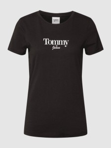 T-shirt Tommy Jeans z bawełny z krótkim rękawem w młodzieżowym stylu