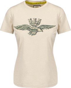 T-shirt Aeronautica Militare z okrągłym dekoltem
