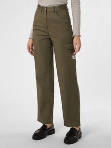 Zielone spodnie Calvin Klein