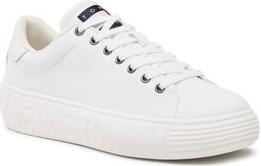 Tommy Jeans Sneakersy Canvas Outsole EM0EM01160 Biały