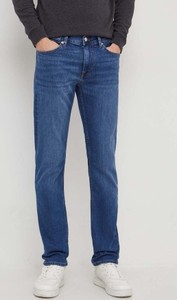 Niebieskie jeansy Tommy Hilfiger w street stylu z bawełny