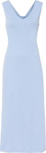 Sukienka bonprix maxi na ramiączkach z dekoltem w kształcie litery v