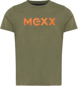 Zielona koszulka dziecięca MEXX z bawełny