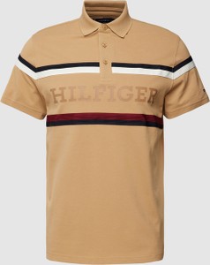 Koszulka polo Tommy Hilfiger z bawełny z krótkim rękawem w młodzieżowym stylu
