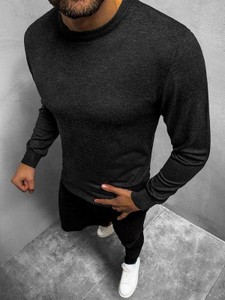 Czarny sweter BRUNO LEONI w stylu casual
