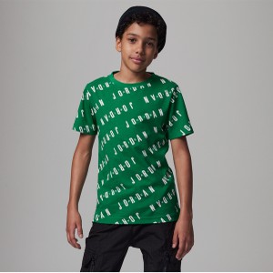Koszulka dziecięca Jordan z bawełny dla chłopców