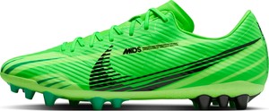 Zielone buty sportowe Nike mercurial sznurowane w sportowym stylu