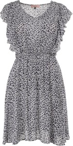 Sukienka Renee w stylu casual mini z dekoltem w kształcie litery v