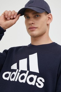 Bluza Adidas Performance z bawełny z nadrukiem