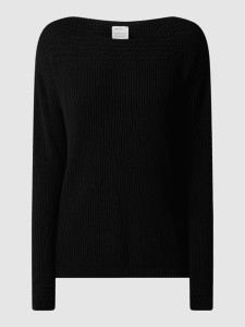 Czarny sweter ARMEDANGELS z bawełny