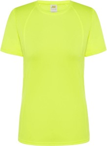 Zielona bluzka JK Collection w sportowym stylu z okrągłym dekoltem
