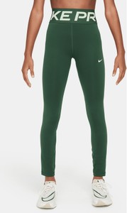 Zielone spodnie dziecięce Nike