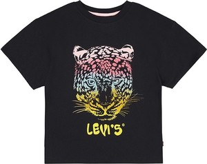 Czarna koszulka dziecięca Levis dla chłopców