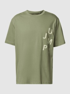 Zielony t-shirt S.Oliver z bawełny w młodzieżowym stylu