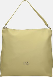 Żółta torebka NOBO na ramię matowa duża