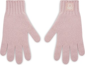 Różowe rękawiczki United Colors Of Benetton