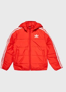 Czerwona kurtka dziecięca Adidas dla chłopców