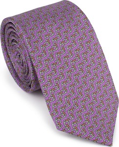 Fioletowy krawat Wittchen
