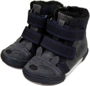 Buty dziecięce zimowe Kornecki na rzepy dla chłopców