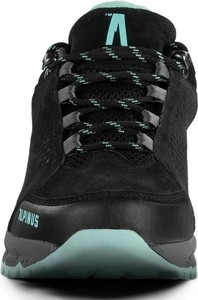 Czarne buty trekkingowe Alpinus sznurowane