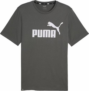 T-shirt Puma w młodzieżowym stylu z bawełny z krótkim rękawem