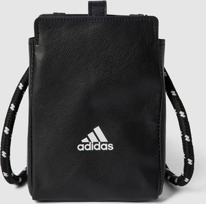 Czarna torba Adidas Sportswear ze skóry ekologicznej