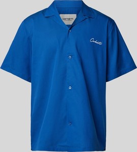 Niebieska koszula Carhartt WIP z klasycznym kołnierzykiem