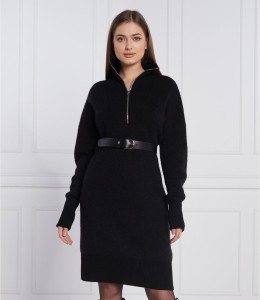 Moda Sukienki Wełniane sukienki Giorgio  Armani We\u0142niana sukienka czarny W stylu casual 