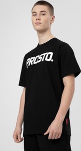 T-shirt Prosto. z bawełny w młodzieżowym stylu