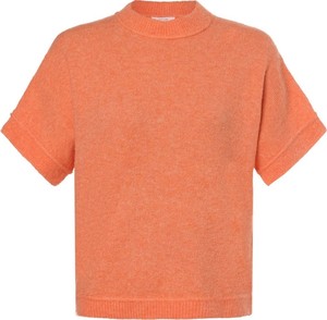 Pomarańczowy sweter Opus w stylu casual