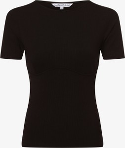 T-shirt Calvin Klein w stylu casual z krótkim rękawem z okrągłym dekoltem