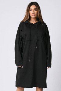 Czarna sukienka Plus Size Company w stylu casual