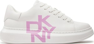 Buty sportowe DKNY w sportowym stylu sznurowane
