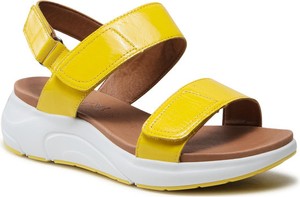 Żółte sandały Caprice