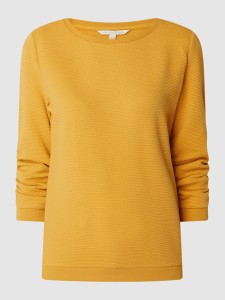 Żółta bluza Tom Tailor Denim z bawełny w stylu casual