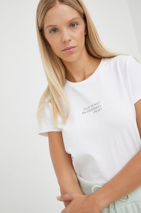 T-shirt Outhorn z krótkim rękawem w młodzieżowym stylu z okrągłym dekoltem