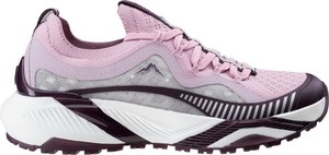 Różowe buty sportowe Elbrus sznurowane w sportowym stylu