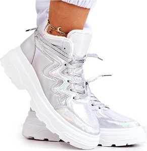 Buty sportowe Ps1 sznurowane z płaską podeszwą w sportowym stylu