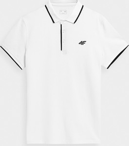 Koszulka polo 4F w stylu casual z bawełny z krótkim rękawem