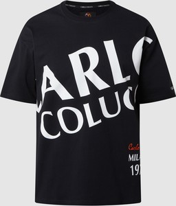 Czarny t-shirt Carlo Colucci
