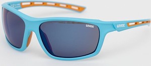 Niebieskie okulary damskie Uvex