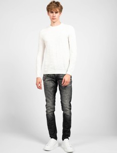 Sweter ubierzsie.com z okrągłym dekoltem z bawełny w stylu casual