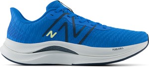 Niebieskie buty sportowe New Balance w sportowym stylu sznurowane